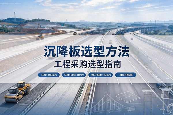 裕民沉降板选择方法