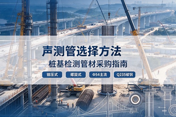 裕民声测管选型标准