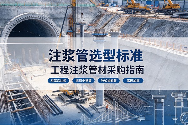 裕民注浆管选型标准