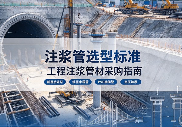 裕民注浆管选型标准
